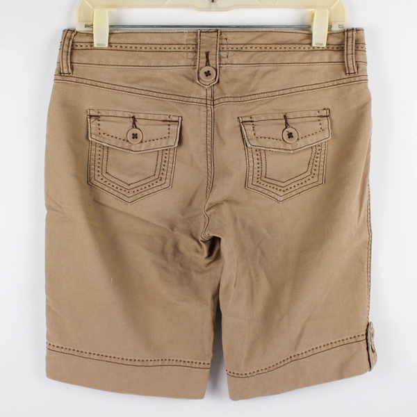 Maurice’s Women’s 3/4 Light Brown Bermuda Shorts