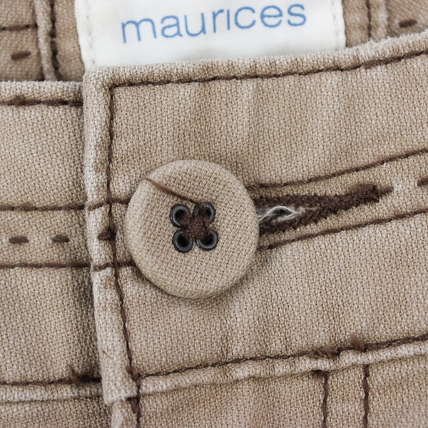 Maurice’s Women’s 3/4 Light Brown Bermuda Shorts