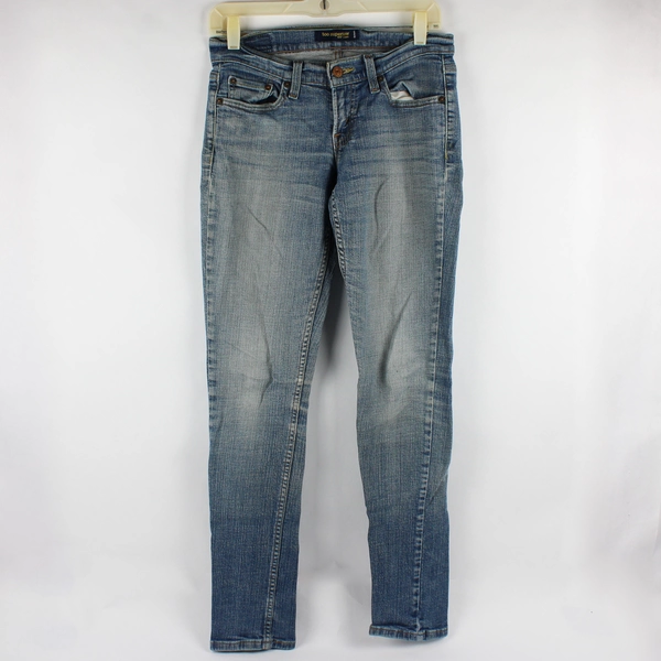 Levi's 524 Juniors 5 Light Wash Too Superlow Skinny Denim Jeans