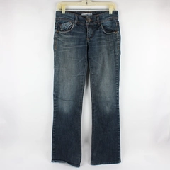 Jolt Juniors 5 Wash Bootcut Embellished Seams Denim Jeans