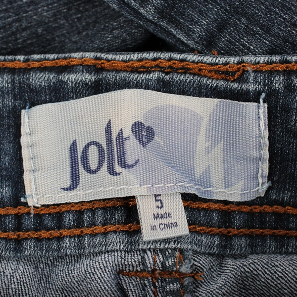 Jolt Juniors 5 Wash Bootcut Embellished Seams Denim Jeans