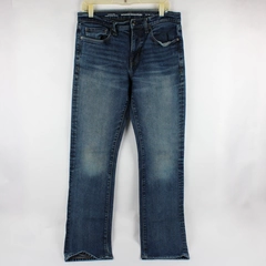 Amazon Essentials Men's 32x34 Medium Wash Bootcut Slim Denim Jeans