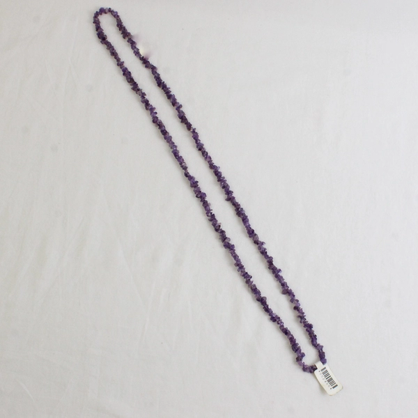 Lot of 5 Small Gemstone Stringed Beads Purple, Black, and Blue