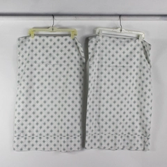 Lot Of 2 Matching Wholistic Standard/Queen Pillowcases 100% Cotton 400 Count