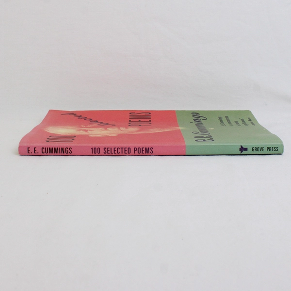 100 Selected Poems by E E Cummings 1959 Paperback Good Condition
