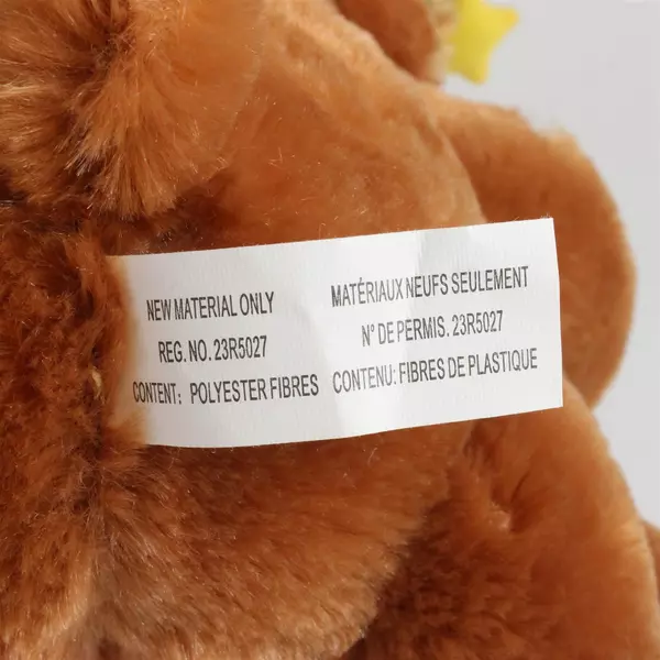 Lot of 2 American Greetings Tinsel the Bear Plush Christmas Santa Hat Toys