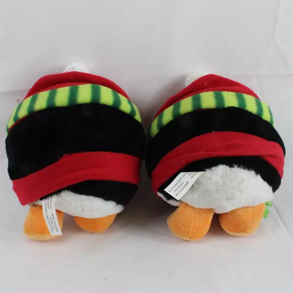 Pete The Penguin Plush 9" with Christmas Scarf American Greetings Carlton Cards