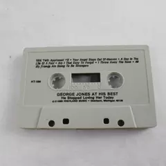 George Jones At His Best He Stopped Loving Her Today 1988 Cassette Tape