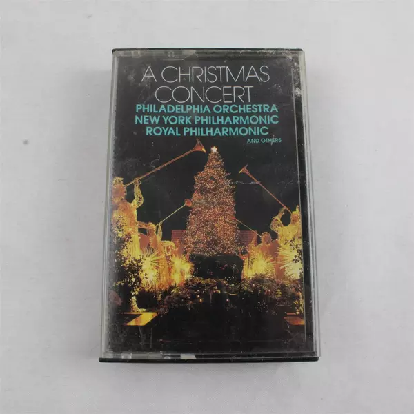 A Christmas Concert Cassette Philadelphia Orchestra & Royal Philharmonic Tape