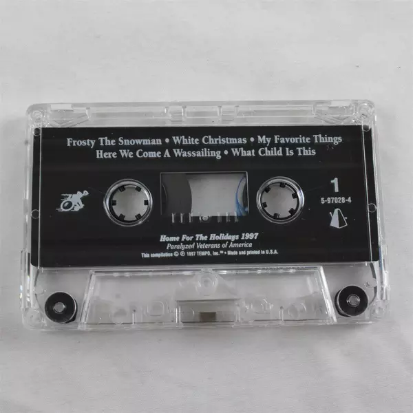 Paralyzed Veterans Of America Home For The Holidays Cassette Tape