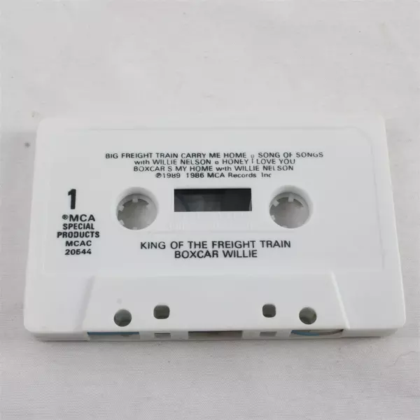 Boxcar Willie King of the Freight Train Cassette Tape No Case