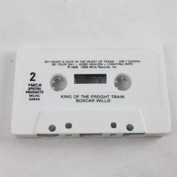 Boxcar Willie King of the Freight Train Cassette Tape No Case
