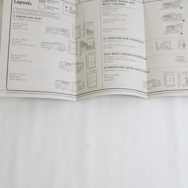 Simplicity Andrea Schewe 8317 Asian/Japanese Inspired Costumes Women's H5 (6-14)