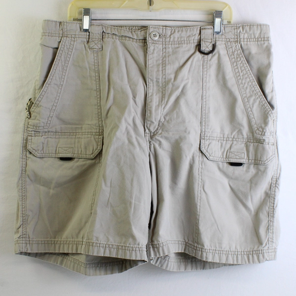 Wrangler Men's 40 Khaki Tan Cargo Shorts