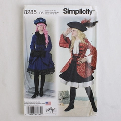 Simplicity LoriAnn Costume Designs 8285 Lolita Style Dresses Women's R5 (14-22)