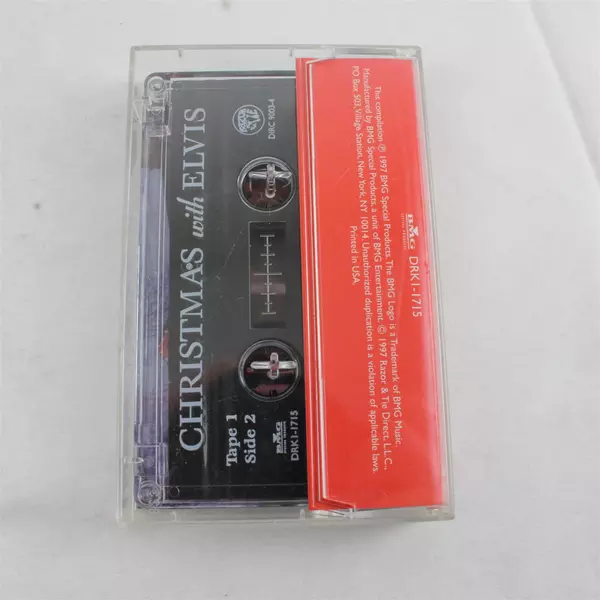 Elvis Presley Christmas With Elvis 1997 Cassette Tape 1 BMG Vintage 