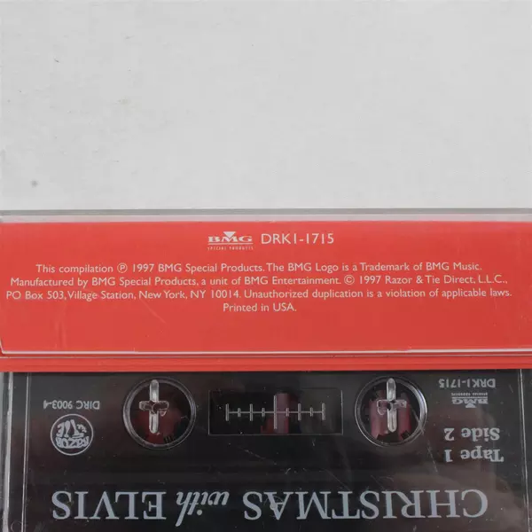 Elvis Presley Christmas With Elvis 1997 Cassette Tape 1 BMG Vintage 