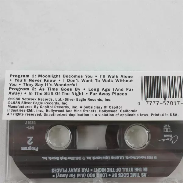 Engelbert Humperdinck All Time Favorite Love Songs 1988 Cassette Tape 