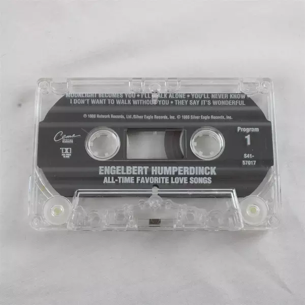 Engelbert Humperdinck All Time Favorite Love Songs 1988 Cassette Tape 