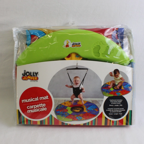 Jolly Jumper Musical Mat in Bag, with Three Fun Music Modes Upon Touch