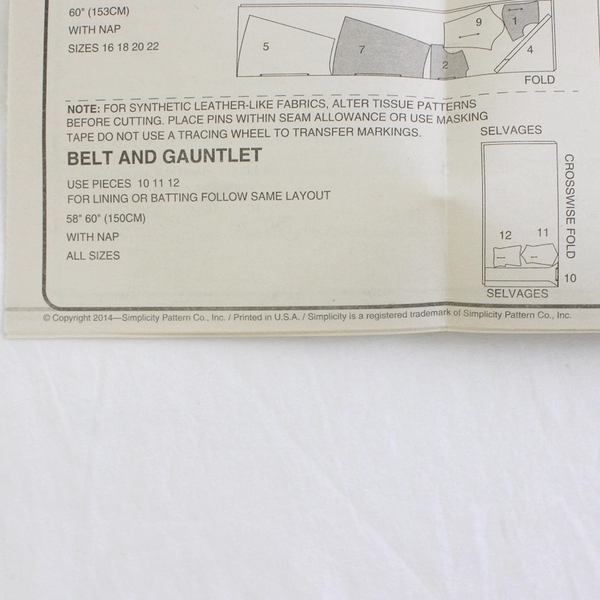 Simplicity Andrea Schewe 1347 Elven Princess Costumes Women's H5 (6,8,10,12,14)