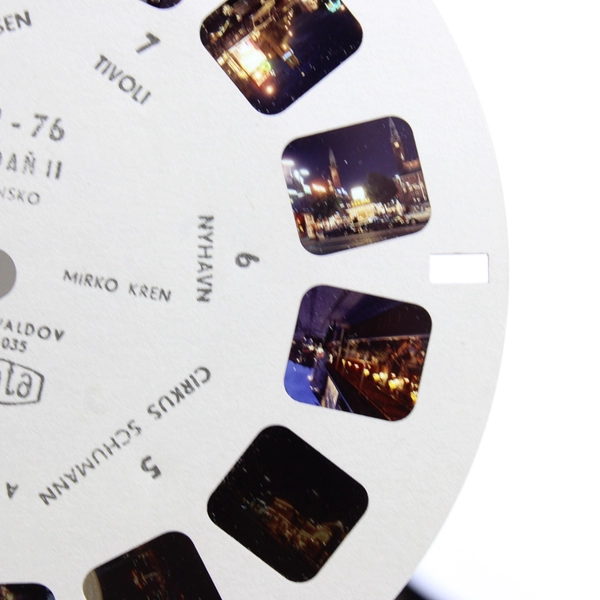 Kodon II Dansko Copenhagen Denmark Czechoslovakia 1960's Meopta View Stereo Reel