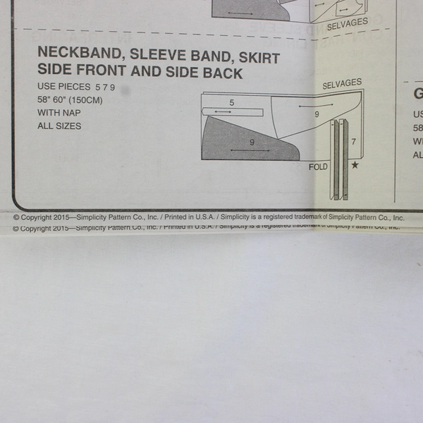 Simplicity Andrea Schewe 1009 Dress Costumes Womens Size HH (6, 8, 10, 12) 2015