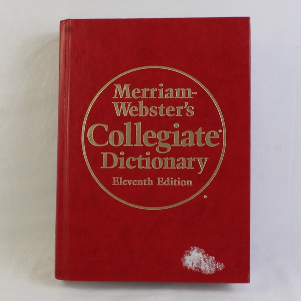 Merriam-Webster's Collegiate Dictionary 11th Edition 2012 Hardcover Thumb Index