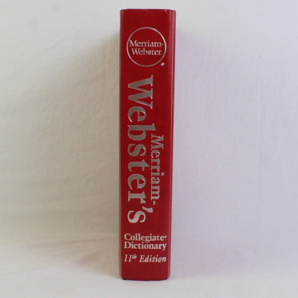 Merriam-Webster's Collegiate Dictionary 11th Edition 2012 Hardcover Thumb Index