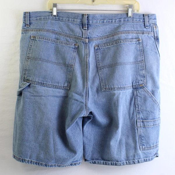 Faded Glory Men's 38 (40") Blue Medium Wash Denim Carpenter Shorts