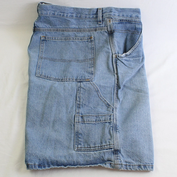 Faded Glory Men's 38 (40") Blue Medium Wash Denim Carpenter Shorts