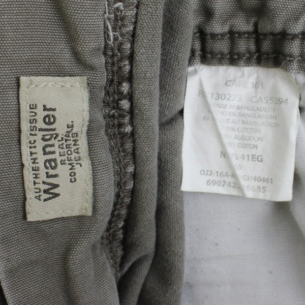 Wrangler Shorts Size 40 Gray Carpenter Summer Outdoors Work Wear Pockets