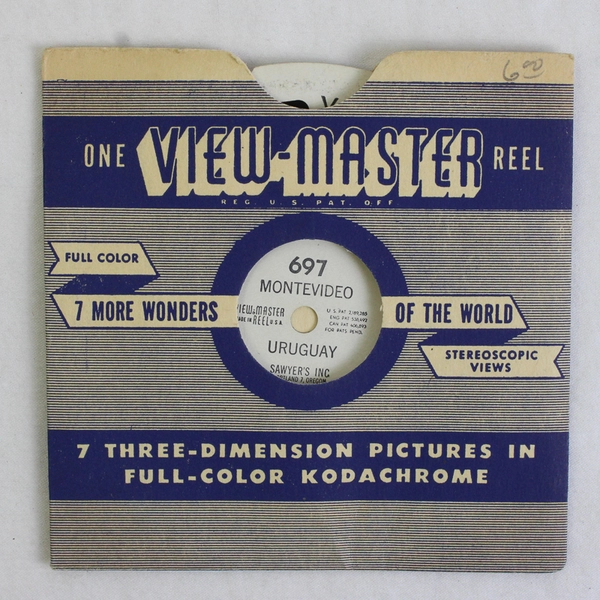 Montevideo Uruguay 1948 View-Master Reel 697