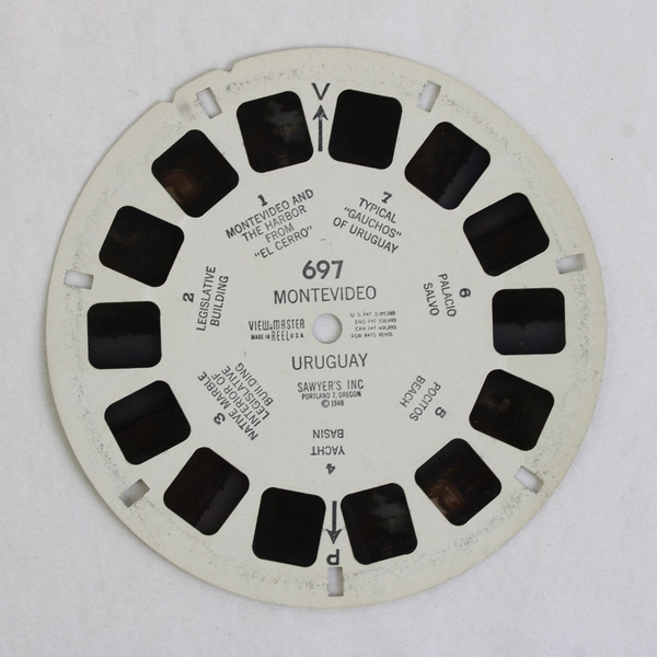 Montevideo Uruguay 1948 View-Master Reel 697
