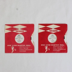 Lot Of 2 Garden Flowers Spring Autumn Sawyer's View-Master Reels 980 982