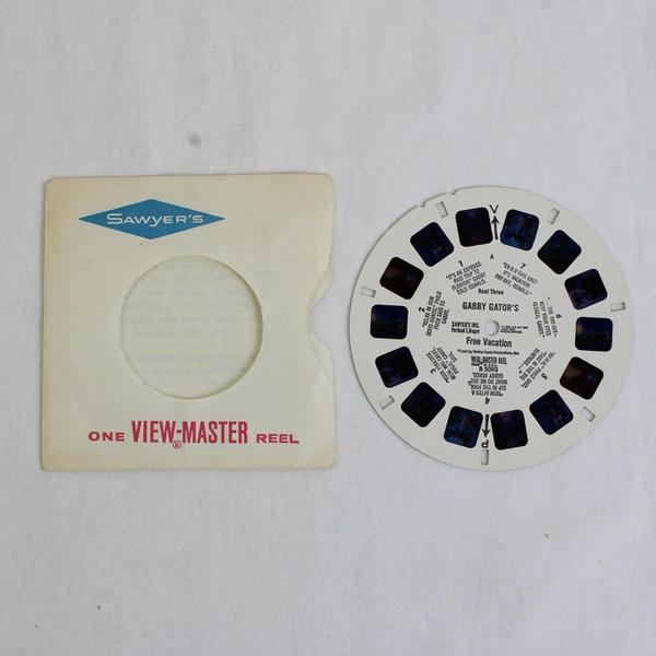 Vintage View Master B5093 Gabby Gators Free Vacation Reel