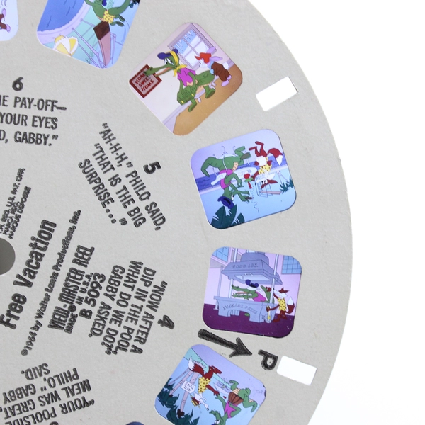 Vintage View Master B5093 Gabby Gators Free Vacation Reel