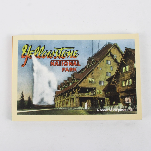 Greetings from Yellowstone National Park A Book Of 20 Postcards 2004