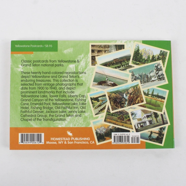 Greetings from Yellowstone National Park A Book Of 20 Postcards 2004