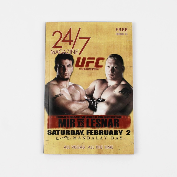 24/7 Las Vegas Magazine Feb 2008 UFC Mandalay Bay