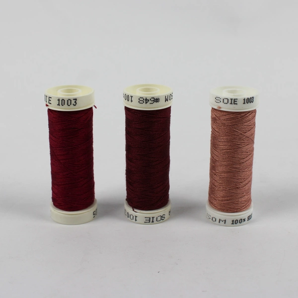 Lot of 14 Single Roll Silk Filaments on Spools