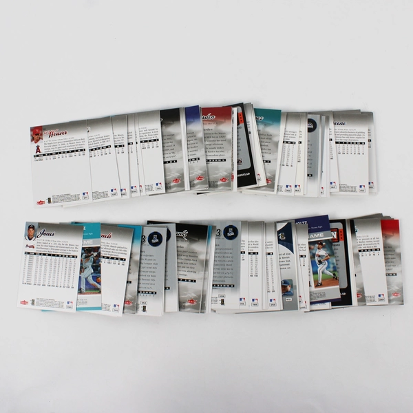 Lot of 151 Fleer 2007 Baseball Cards