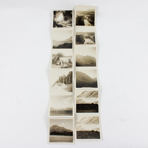 Lot Of 34 Vintage 1950s Family Travel Photo Canada Rockies Washington Oregon PNW