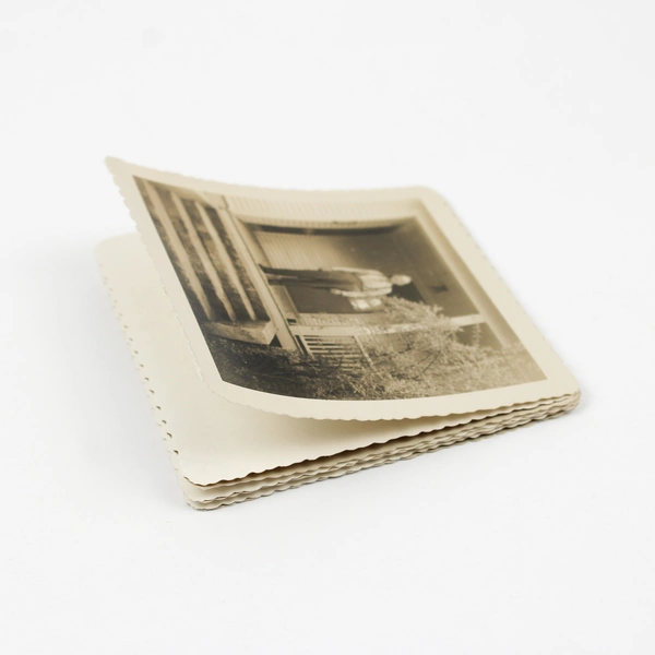 Lot of 7 Vintage 1950s Black and White Family Snapshot Photos