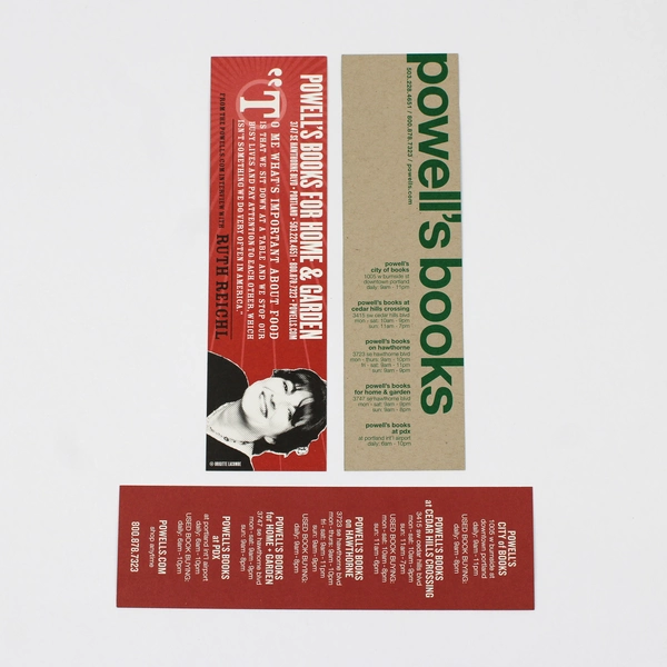 Lot Of 3 Powell's Books Bookmarks Portland Oregon