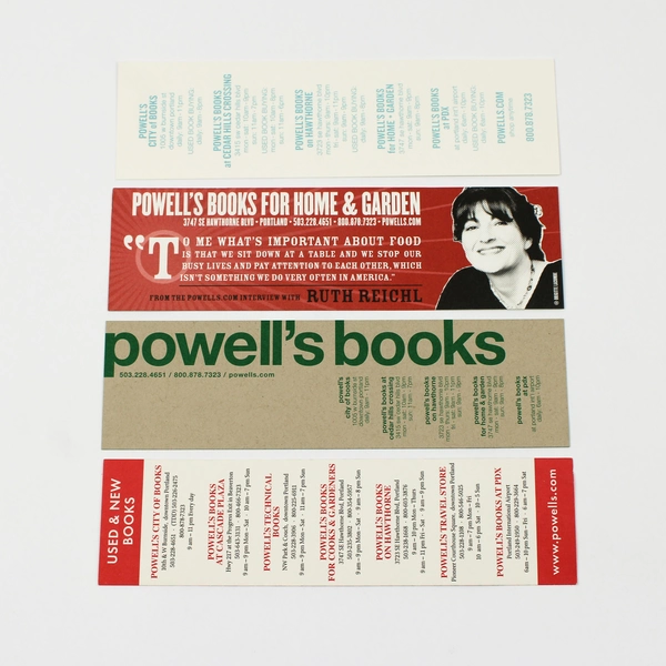  Lot Of 4 Powells Books Bookmarks Portland Oregon