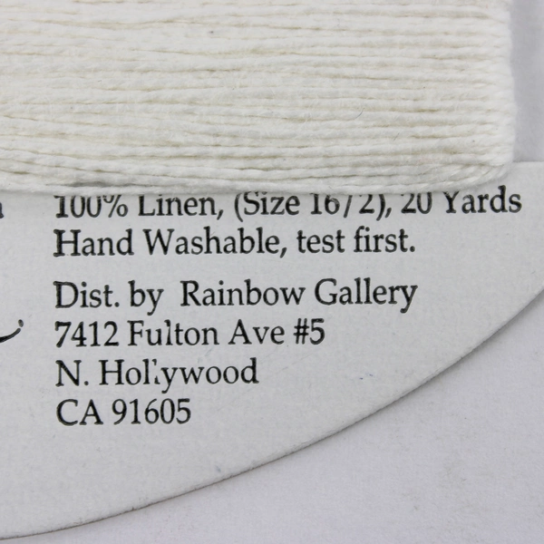 Lot of 2 packs of Linen Thread for Needlepoint & Cross Stitch, 20 yds. each 