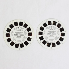 Set Of 2 Vintage Aladdin And The Magic Lamp View Master Reels RP 1184 RP 1185