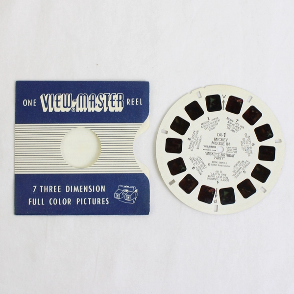 View-Master Disney's Mickey Mouse In Mickey's Birthday Party RP 1045 Reel