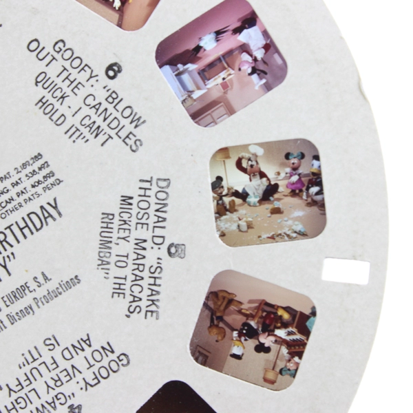 View-Master Disney's Mickey Mouse In Mickey's Birthday Party RP 1045 Reel